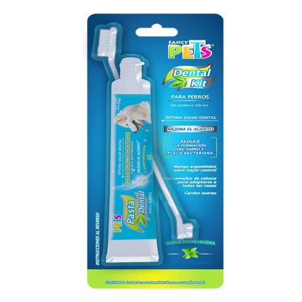 Kit Dental Fancy Pets Pasta y Cepillo Para Perro