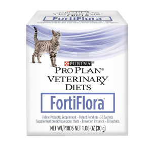 Probióticos Pro Plan Veterinary Diets Fortiflora Para Gato Caja 30 Sobres