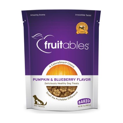 FRUITABLES - Premios Para Perro Sabor Calabaza y Mora Azul 198 g
