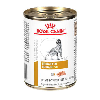 Alimento Royal Canin Urinary SO Para Perro Lata 385g