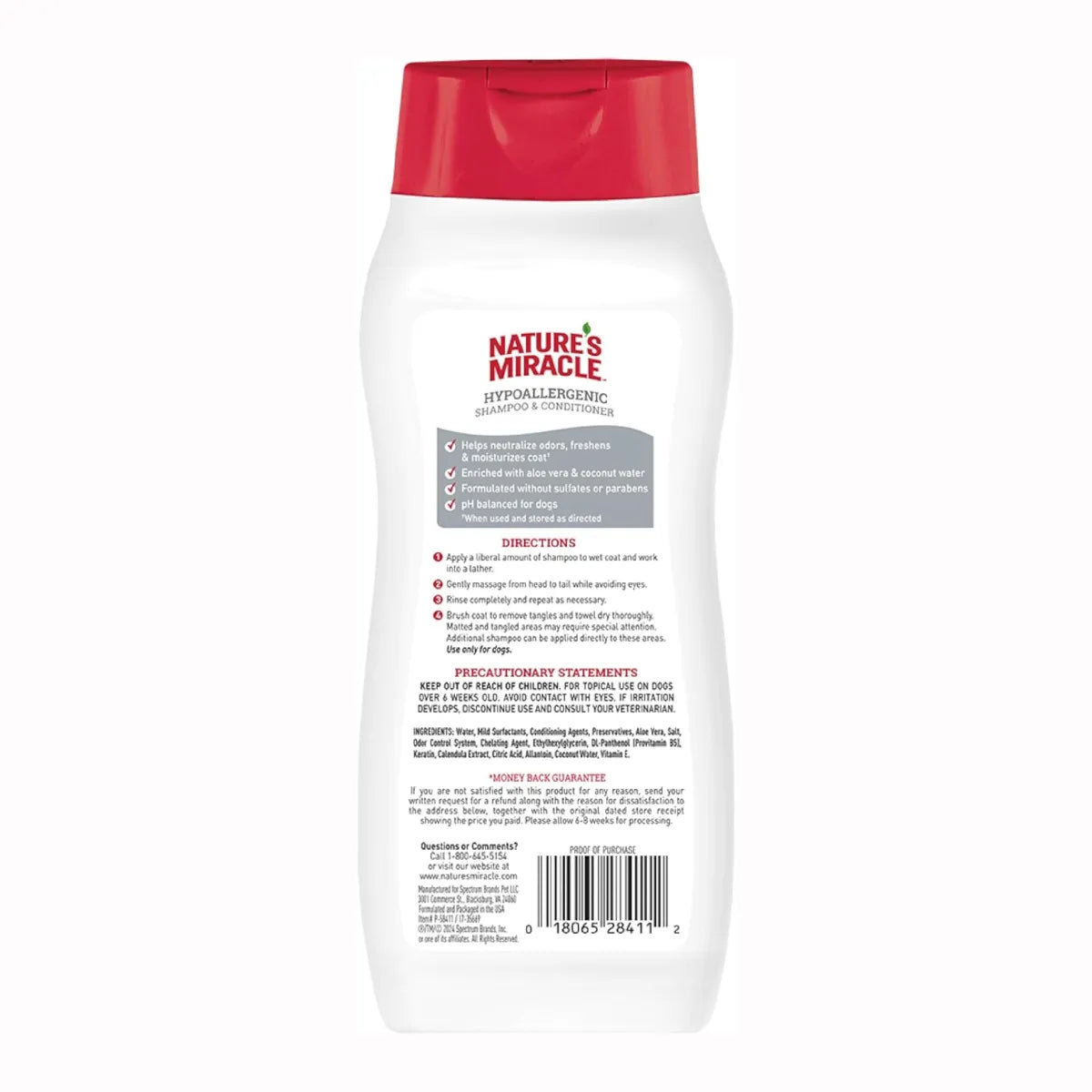 Nature's Miracle Shampoo & Acondicionador Hipoalergénico— 473 ml - Image 2