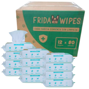 Frida Wipes Toallitas Húmedas para Mascotas - 12