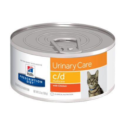 HILL'S PRESCRIPTION DIET - Urinary Care Alimento Húmedo En Lata Para Gato c/d Multicare Cuidado Urinario 156 g