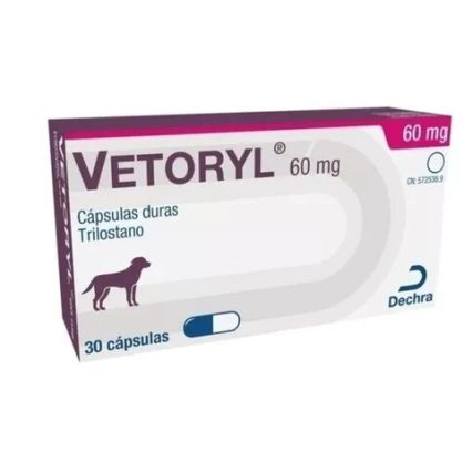 Vetoryl 60 mg Caja Con 30 Capsulas