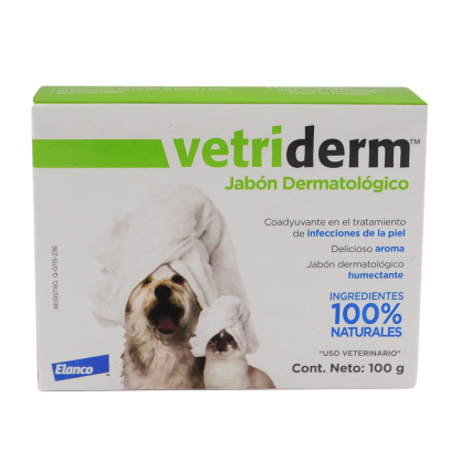 Vetriderm Jabón Dermatológico 100 g